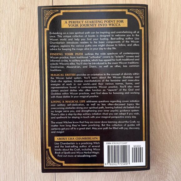 Bundle of (2) Paperback Books: Wicca Starter Kit  & Of Witches / Wiccan History - Picture 3 of 16